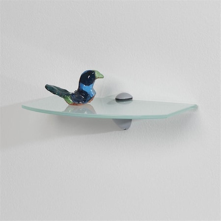 Home Improvement 4 x 10 in. Wallscapes Opaque Hobby Shelf HO3036519